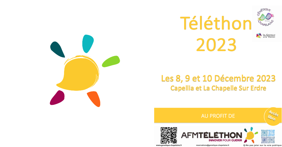 Téléthon 2023, à vos marques, prêts, partez!