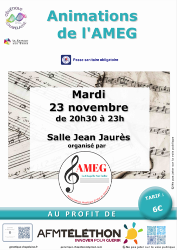 Atelier musical AMEG - 23/11/2021