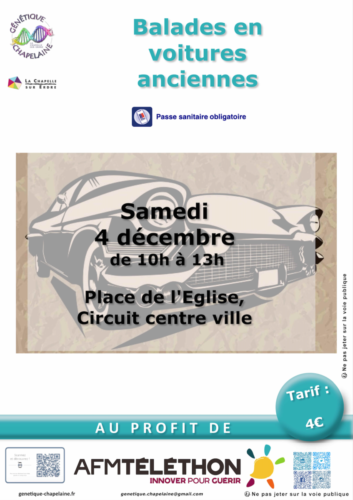 Voitures anciennes et belles mécaniques - 04/12/2021